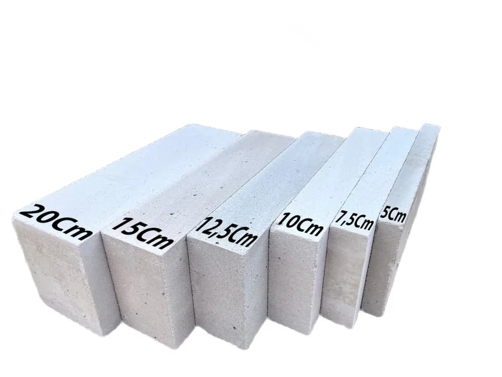 Ege gazbeton 20'lik (20 cm) — yüksek yalıtımlı dış duvar